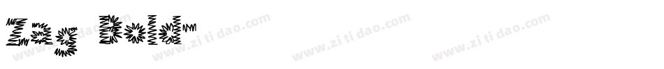 Zag Bold字体转换